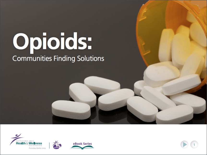 Opioids ebook cover with pills